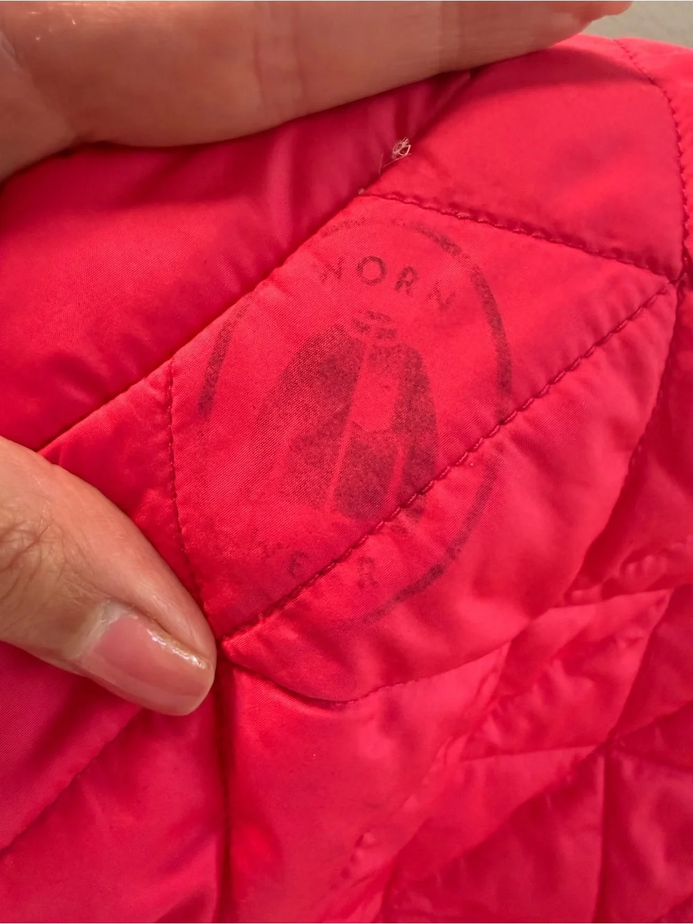 Patagonia Baby Animal Puffer Vest Reversible Pink 3-6M Runs Big like 12-18M